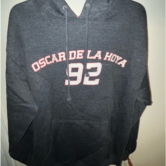 Vintage Oscar De La Hoya Hoodie - Picture 1 of 2